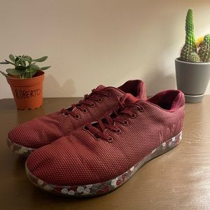 NO BULL PROJECT TRAINERS MENS SIZE 12 MAROON CAMO CROSSFIT SHOES